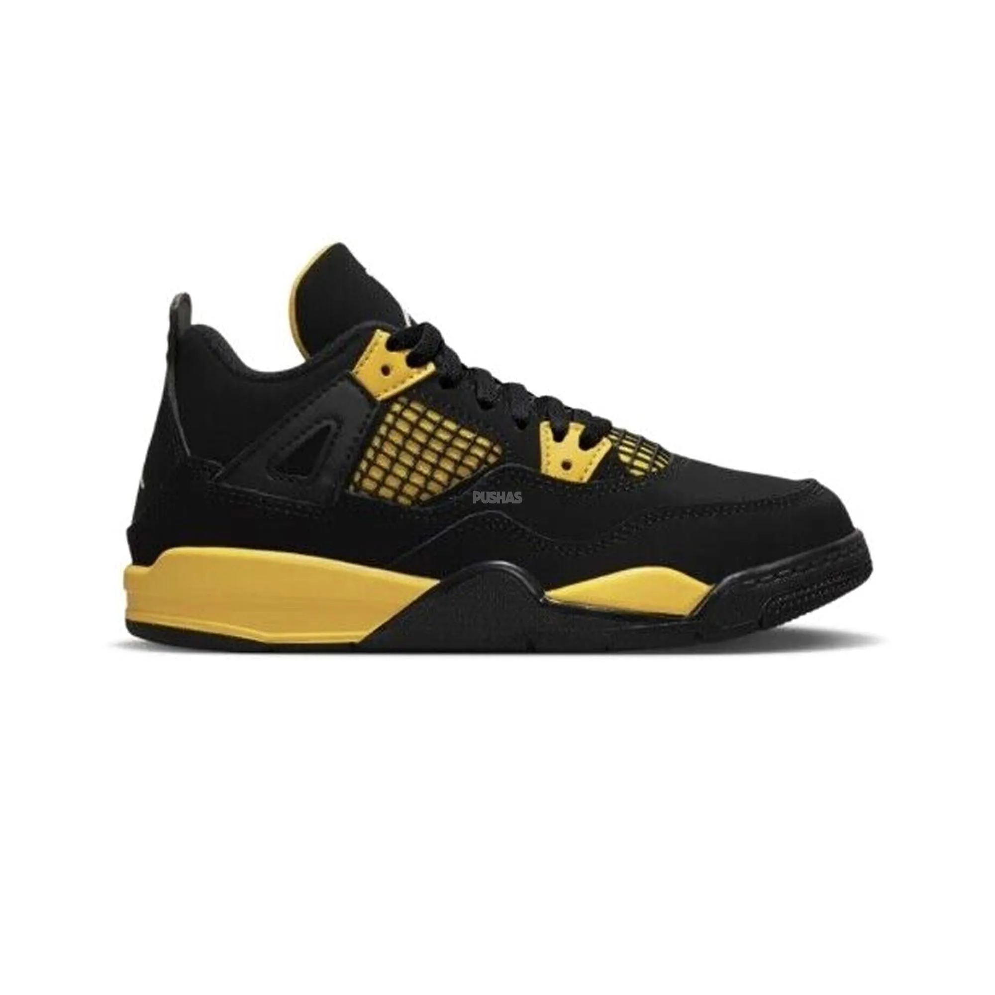 Gloss Finish Air Jordan 4 Retro 'Thunder' PS (2023)