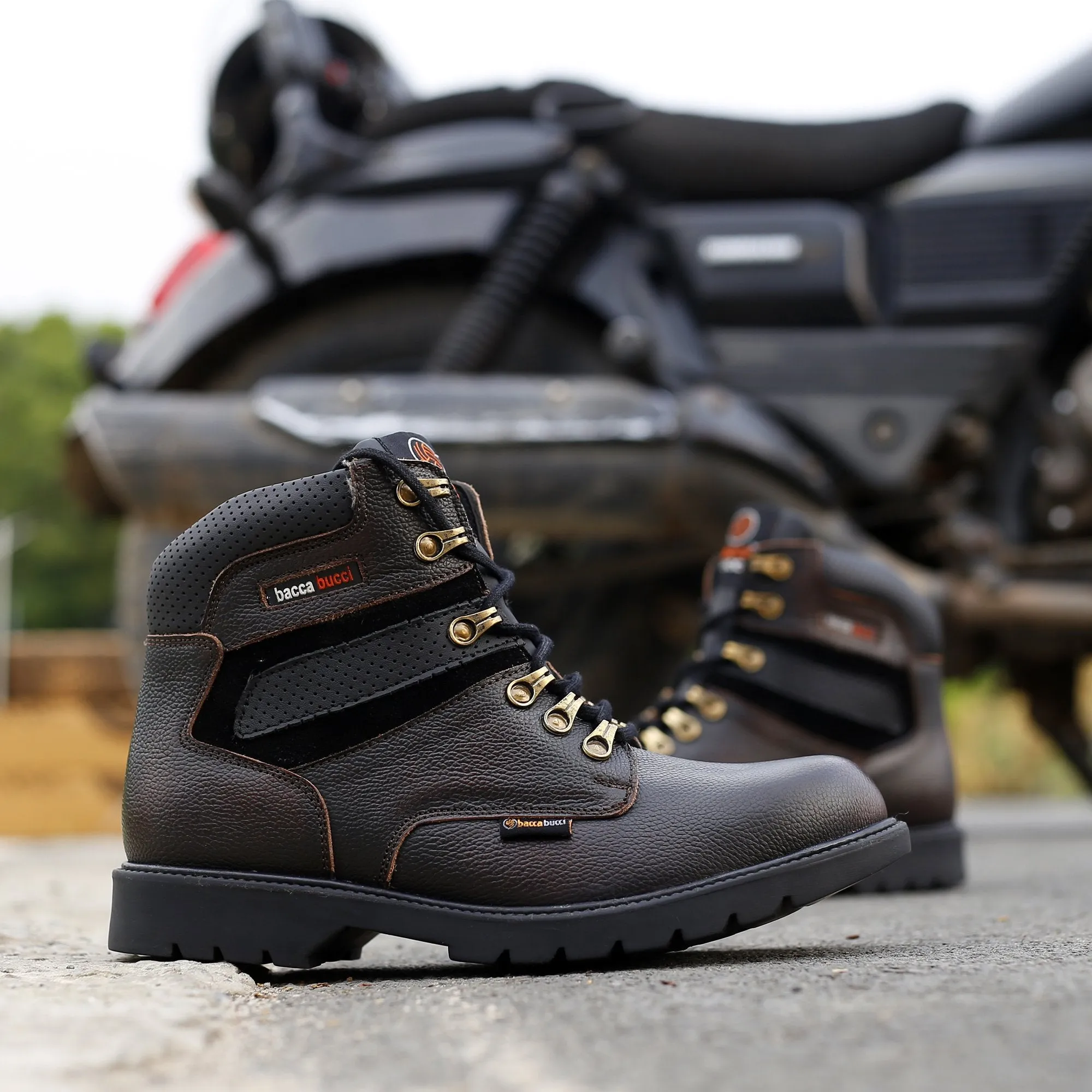 Bacca Bucci Steel Toe Boots Non Slip Wellness Seekers Cross Road