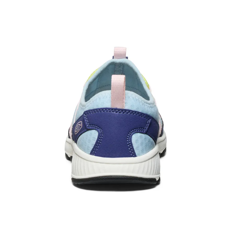 Big Kids' Motozoa Sneaker  |  Skipper Blue/Giggle Pink Adjustable Fit