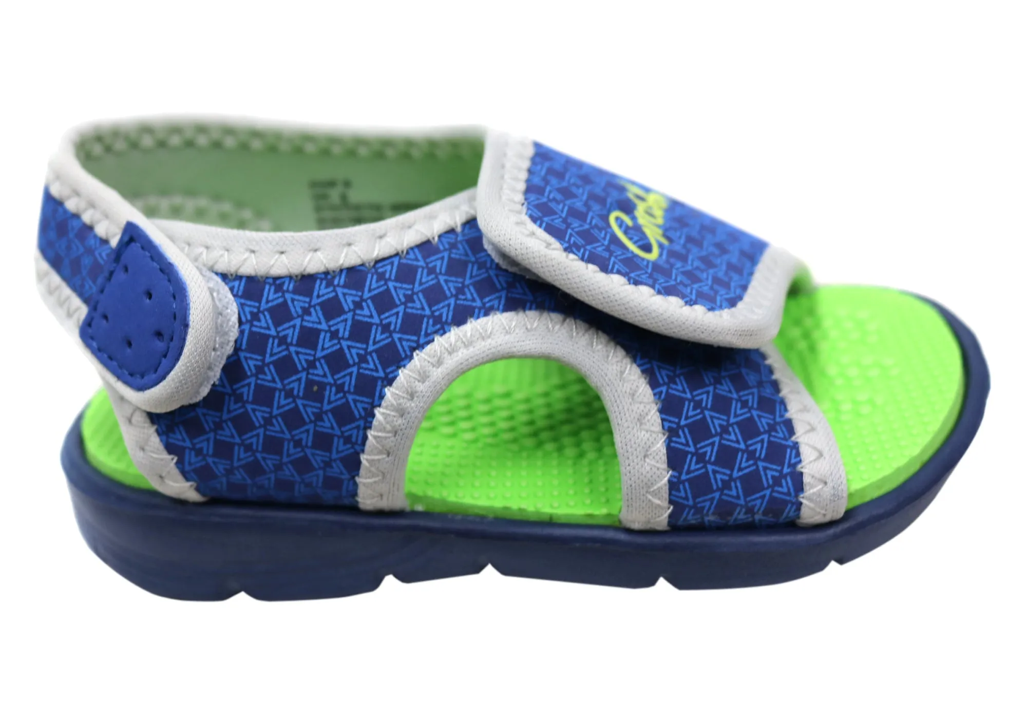 Grosby Chip Infant Toddler Junior Kids Comfortable Adjustable Sandals Comfortable Wear