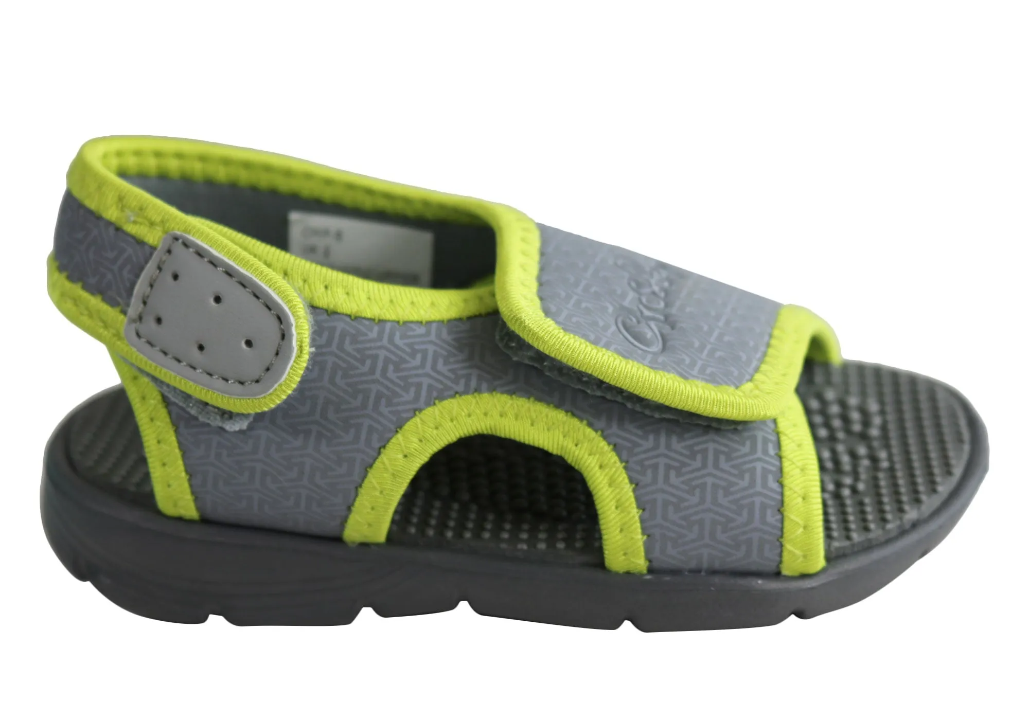 Flat - heeled kids' shoes Grosby Chip Infant Toddler Junior Kids Comfortable Adjustable Sandals
