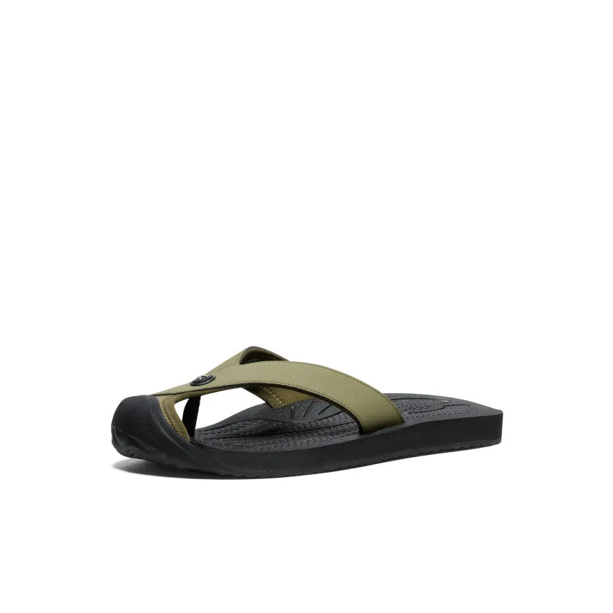 Men's Barbados Flip-Flop  |  Martini Olive/Black Everyday Comfort