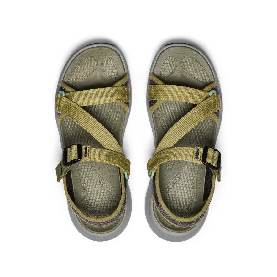 Women's Leiki Open-Toe Sandal  |  Martini Olive/Granite Green dirt path