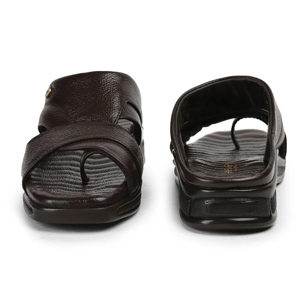 Healers By Liberty Men 2050-802 Brown Casual Slippers Master Cut perfect size