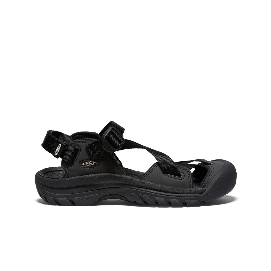 Smart Features Sturdy Build Women's Zerraport II Sandal  |  Black/Black
