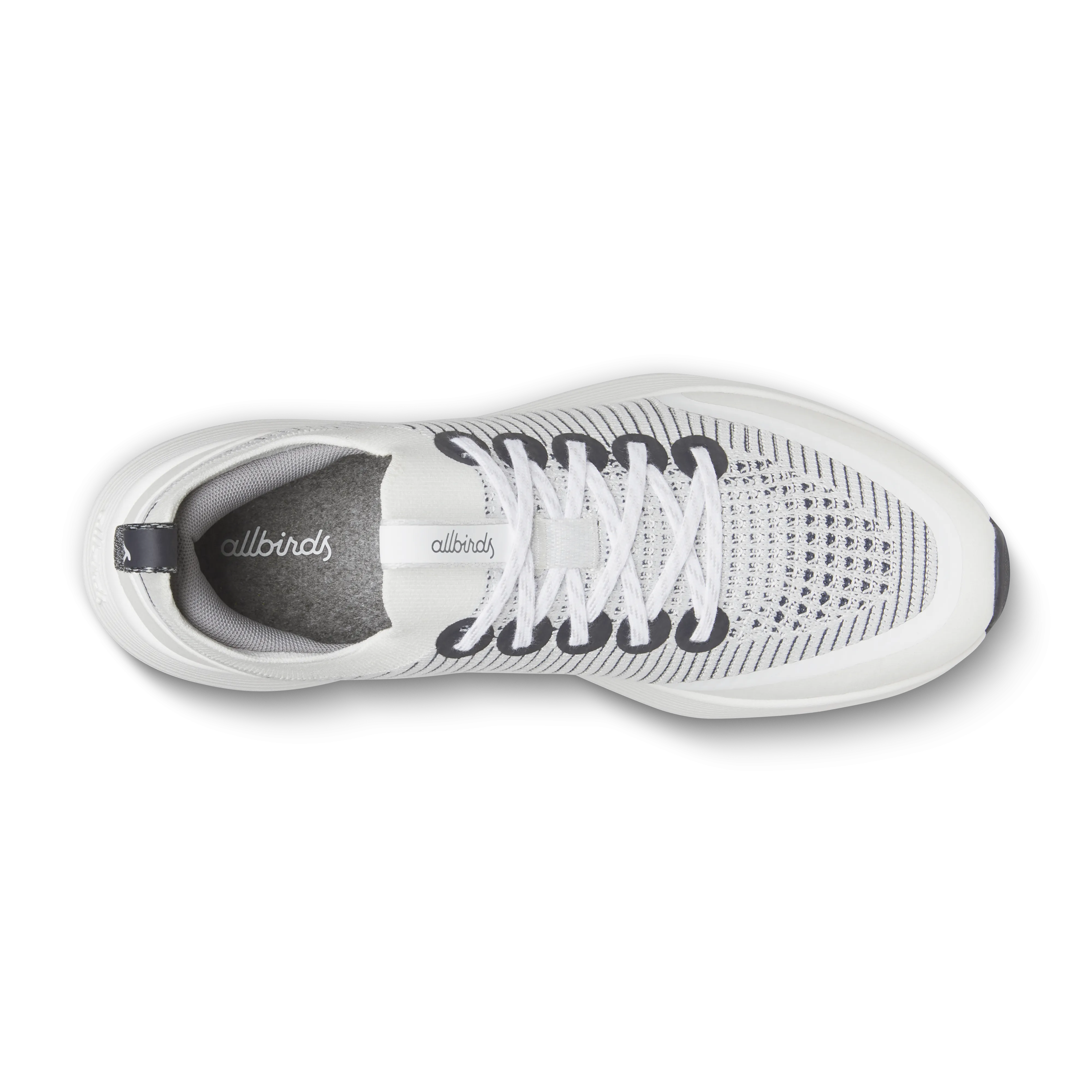 Women's Strider - Blizzard/Dark Navy (Blizzard Sole) Comfortable Arch Padded Feel