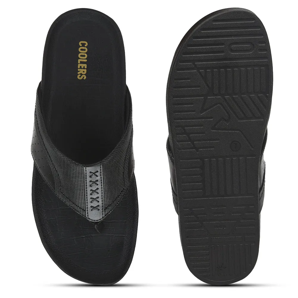 Wool Warm Pearl Shine Coolers By Liberty Bin Slippers For Men Black FAST-2