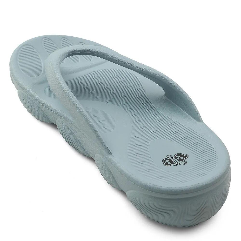A-HA Blue Casual Slipper For Women BEACHLITEL By Liberty senior care Kick Power
