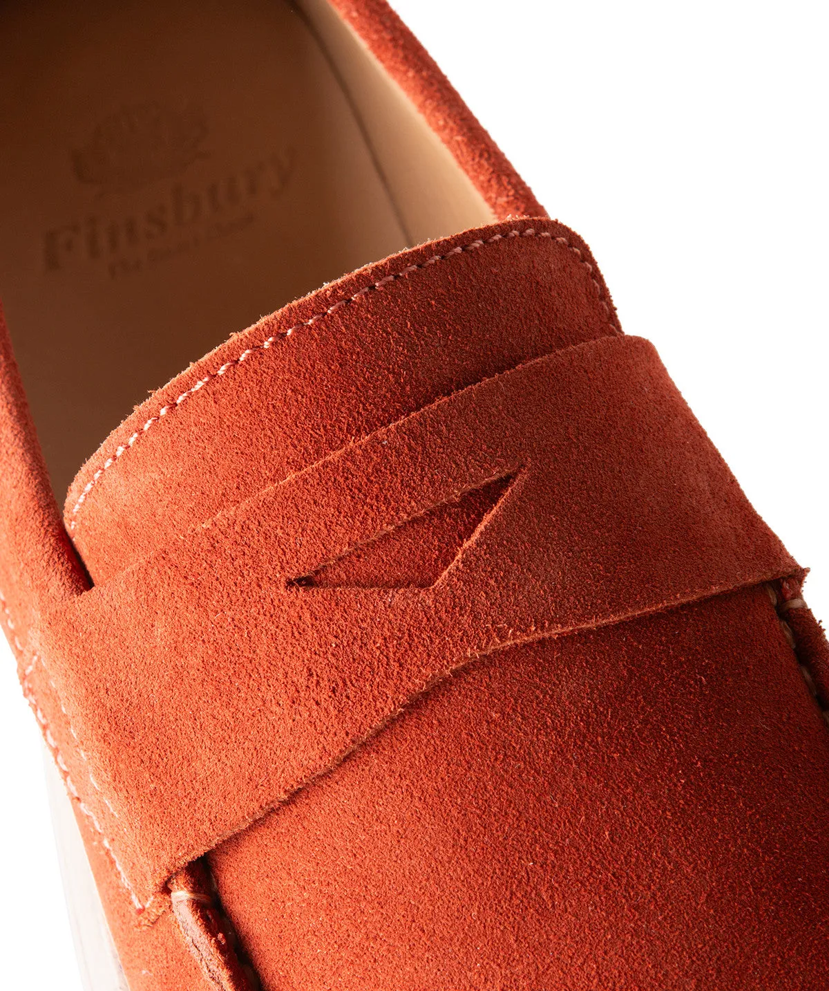 Mocassin ACAPULCO Veau Velours Brique Performance Tech Temperature Regulating