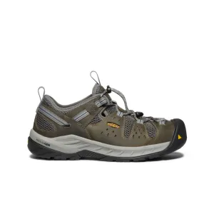 microfiber Men's Atlanta Cool II ESD (Steel Toe)  |  Gargoyle/Midnight Navy