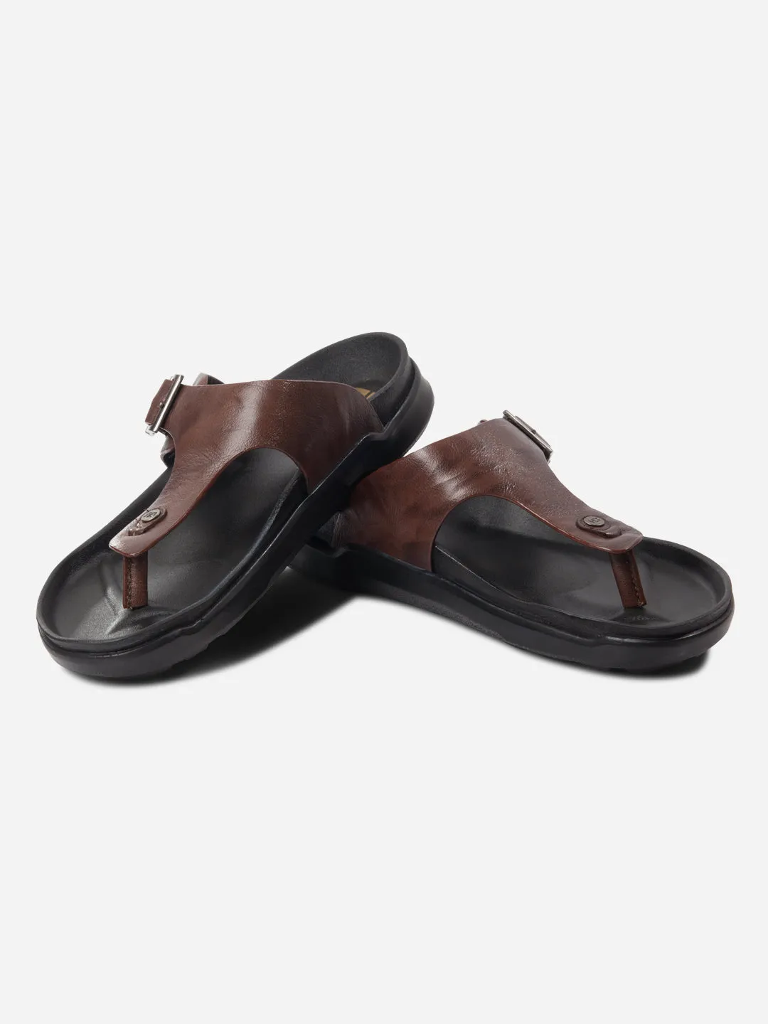 Men's Brown Thong Sandal (ID4226) On Trend Work Ready
