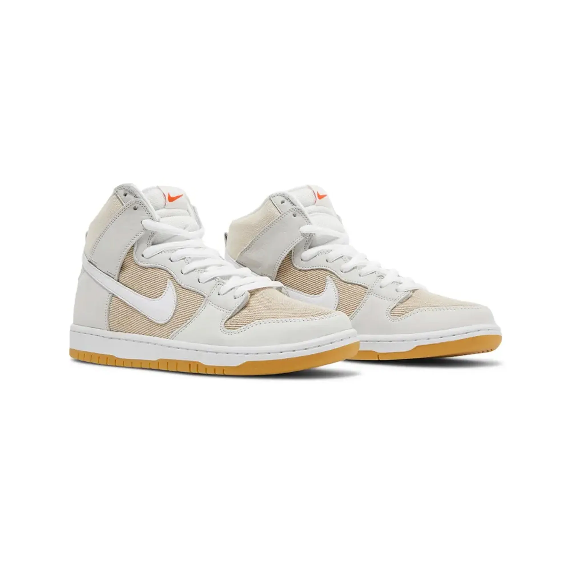 Power Grip Comfort support Nike SB Dunk High Pro ISO 'Unbleached Natural' (2021)