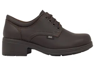 Anti Friction ROC Dakota Older Girls/Ladies Brown School Shoes