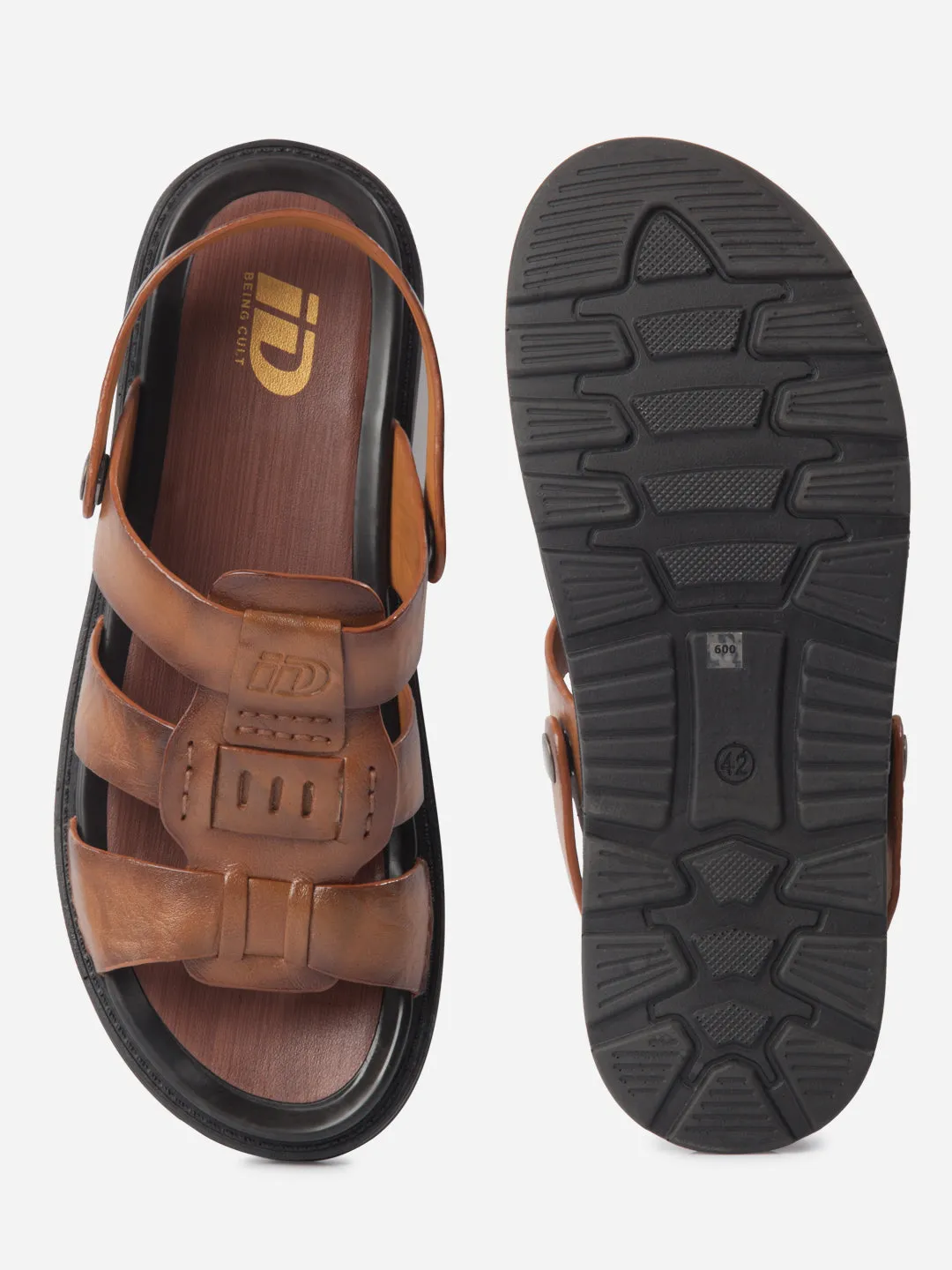 Men's Tan Sandal (ID4242) Earth Mood
