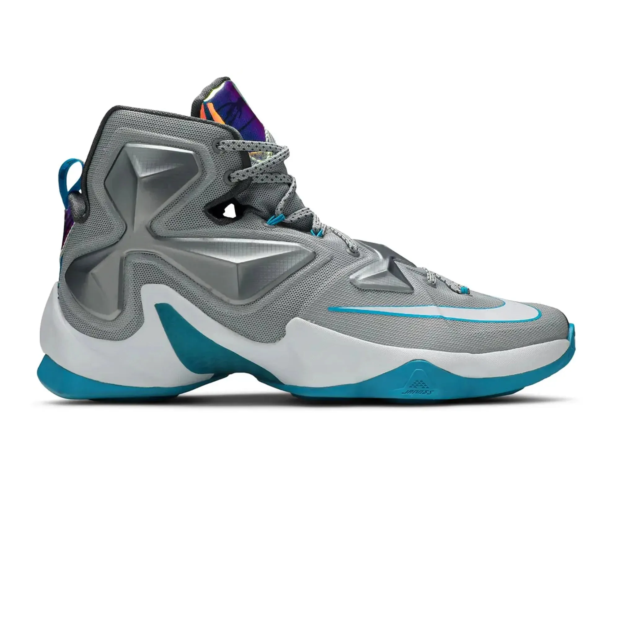 Nike LeBron 13 'Blue Lagoon' (2015) velcro