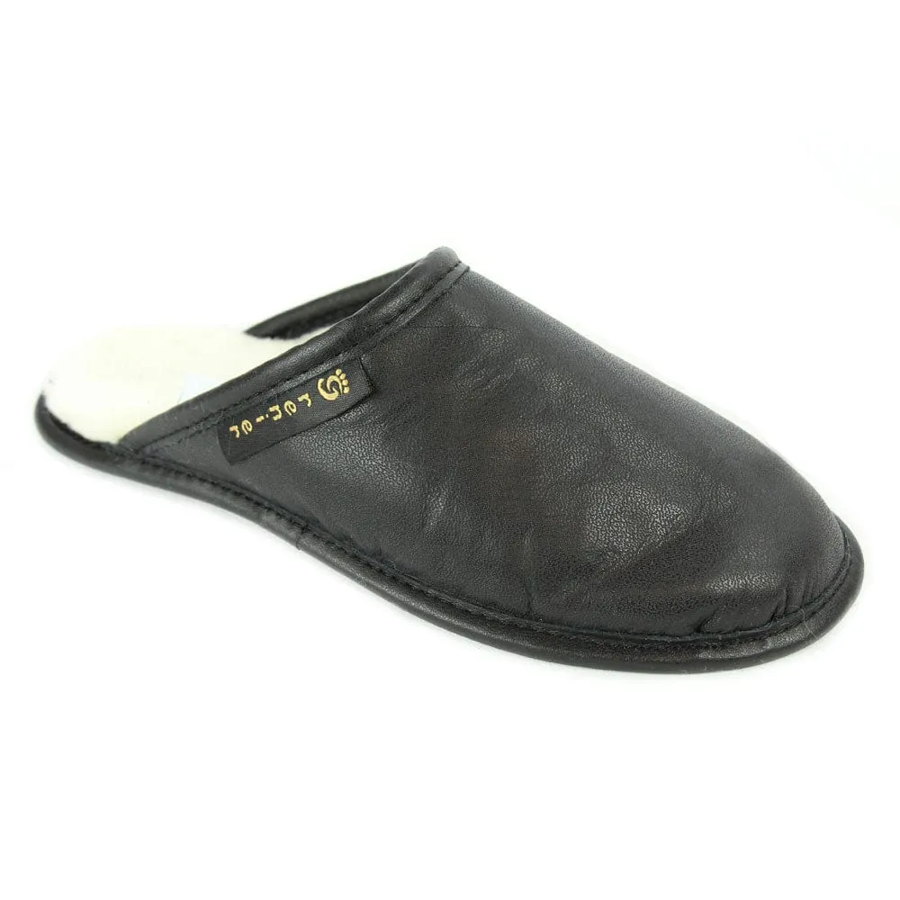 Grenier Genuine Leather & Sheep Mule Slipper - 84MTCA-NO-CNO easy move