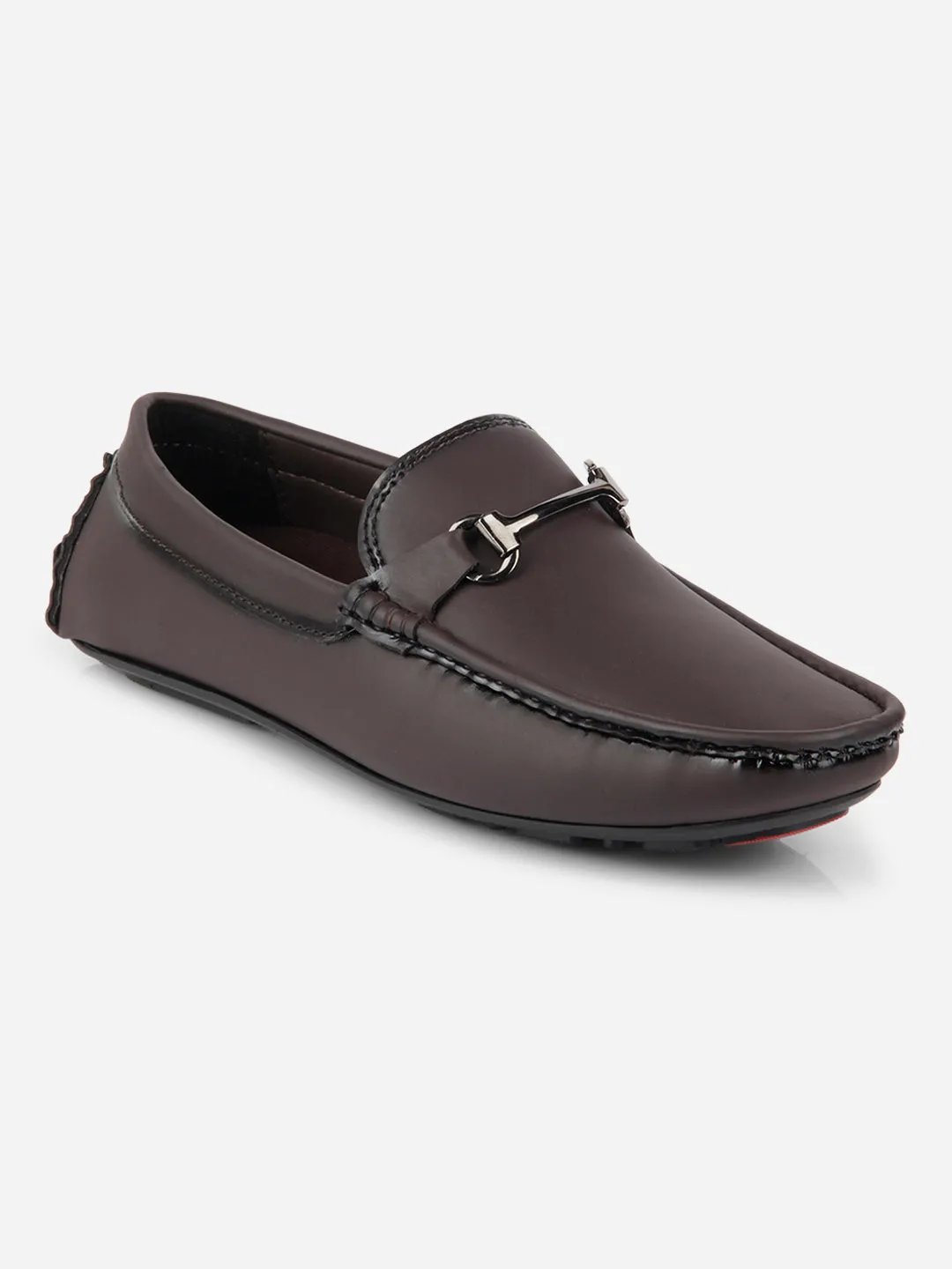 Men's Wine Casual Loafer  (IX4103) Match All Durable Material