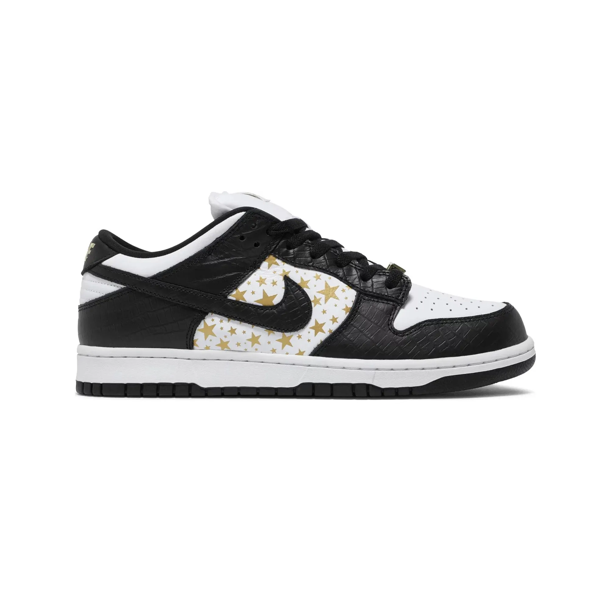 Injury Safe Earth Mood Nike SB Dunk Low 'Supreme Stars Black' (2021)