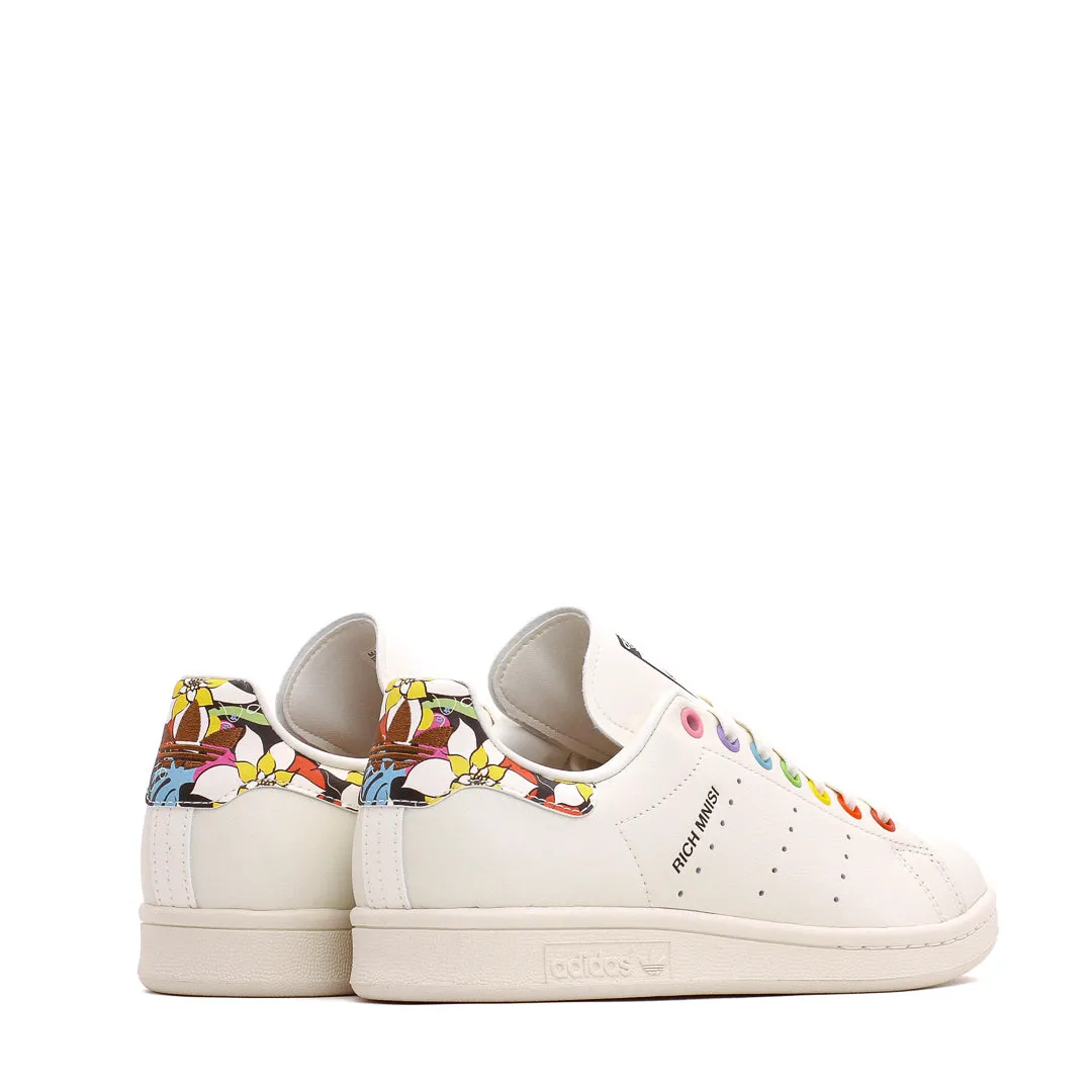 Cushioned Base Work Commute Foot Support Adidas Originals Men Stan Smith Pride RM Off White ID7494
