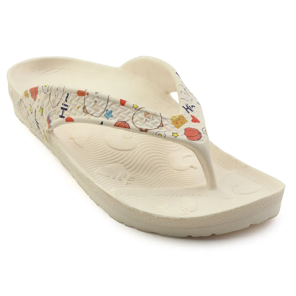 Rapid pace Workout A-HA Beige Casual Slipper For Women HAPPI-LE By Liberty