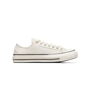 Converse - Unisex Chuck 70 Canvas & Leather Low Top Shoes (A08762C) Stretch Fabric Weekend Trip Comfort Enhancement
