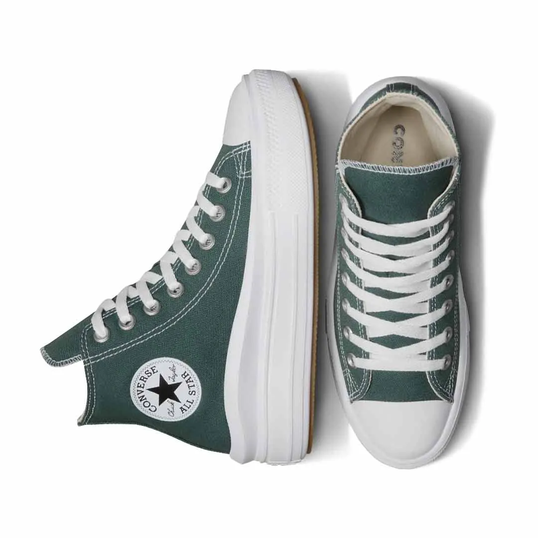 Ergonomic Wellness Seekers Dust Guard Converse - Women's Chuck Taylor All Star Move High Top Shoes (A10664C)