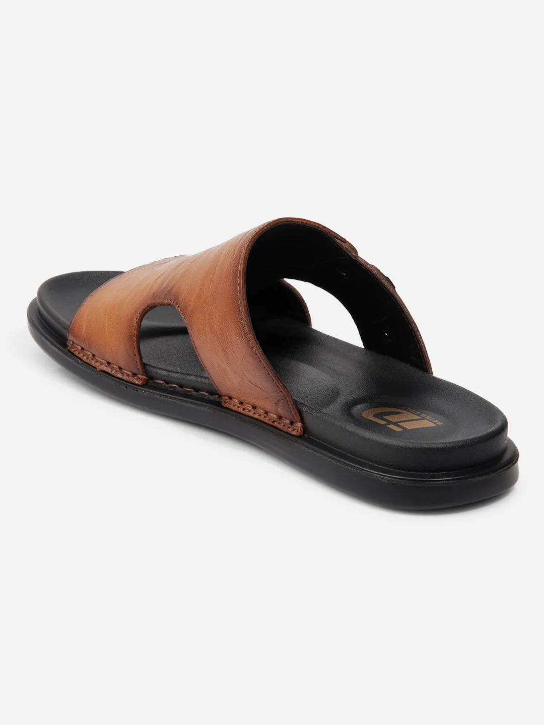 Men Tan-Brown Sandal / Slipper (ID4222) orthopedic