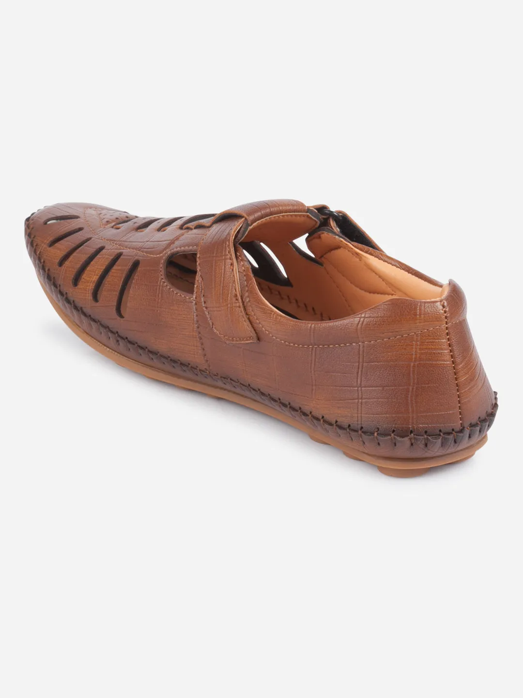Men's Tan Huarache Sandal (IX5014) Heritage Line synthetic leather