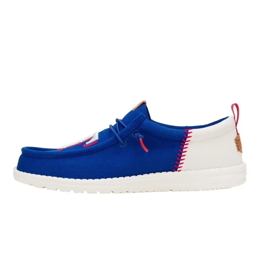 Stud Cool Comfort toe MLB Rangers??Wally Funk - Rangers Royal/White