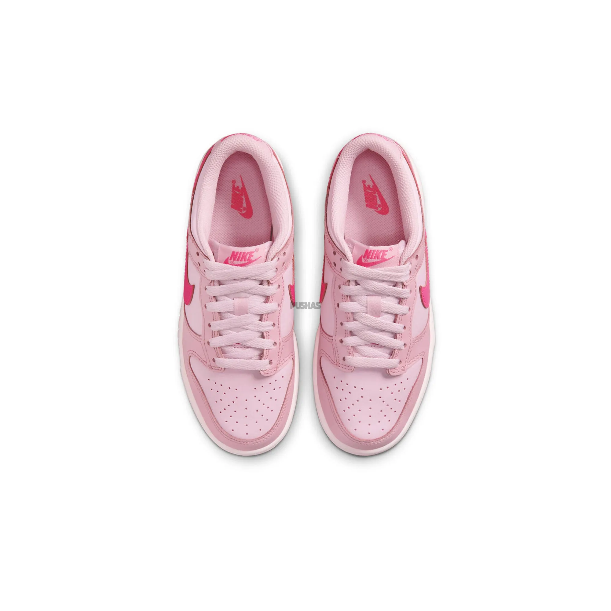 Trendy Fast Run Nike Dunk Low 'Triple Pink' GS (2022)