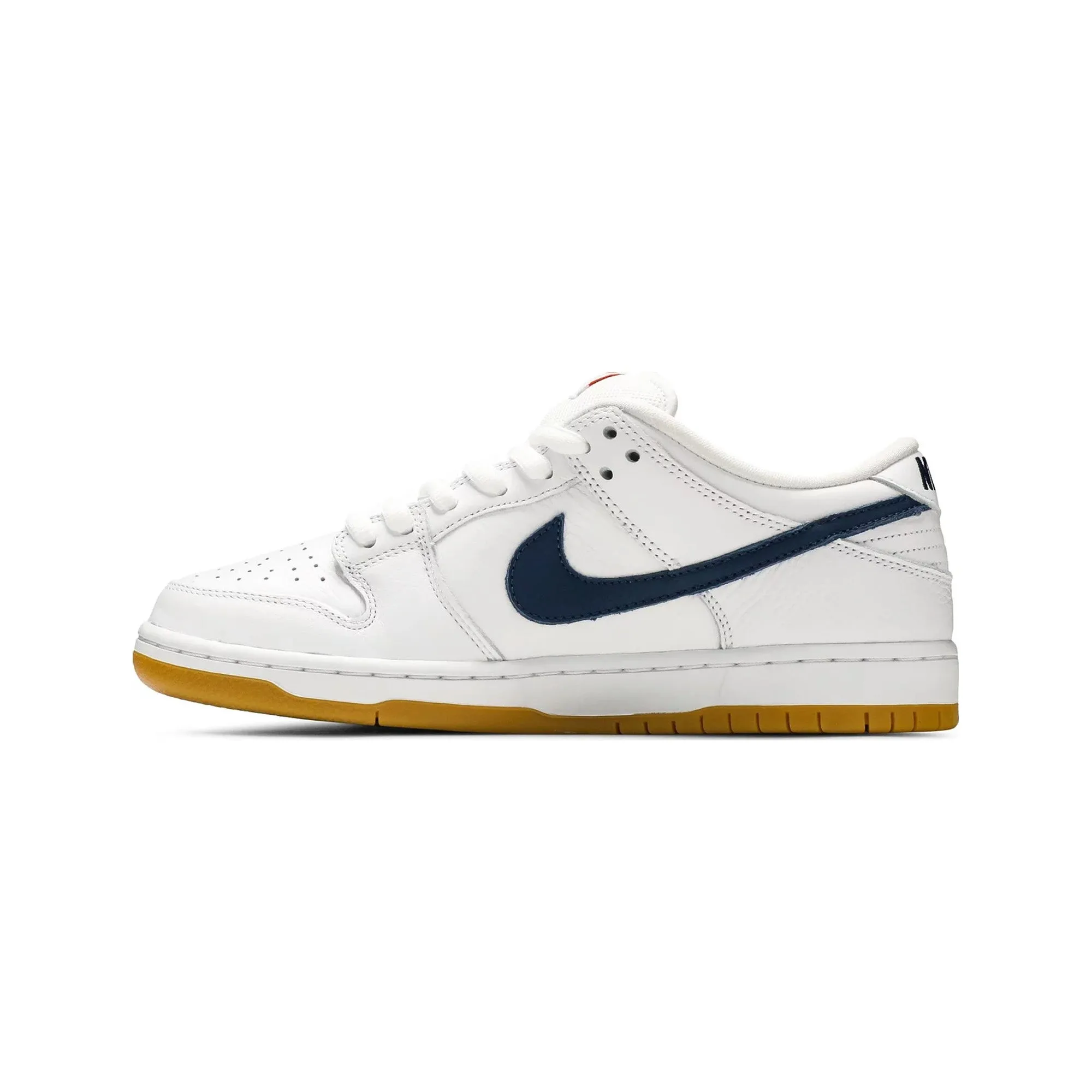 Nike SB Dunk Low Orange Label 'White Navy' (2021) Queen Fit Quiet Step