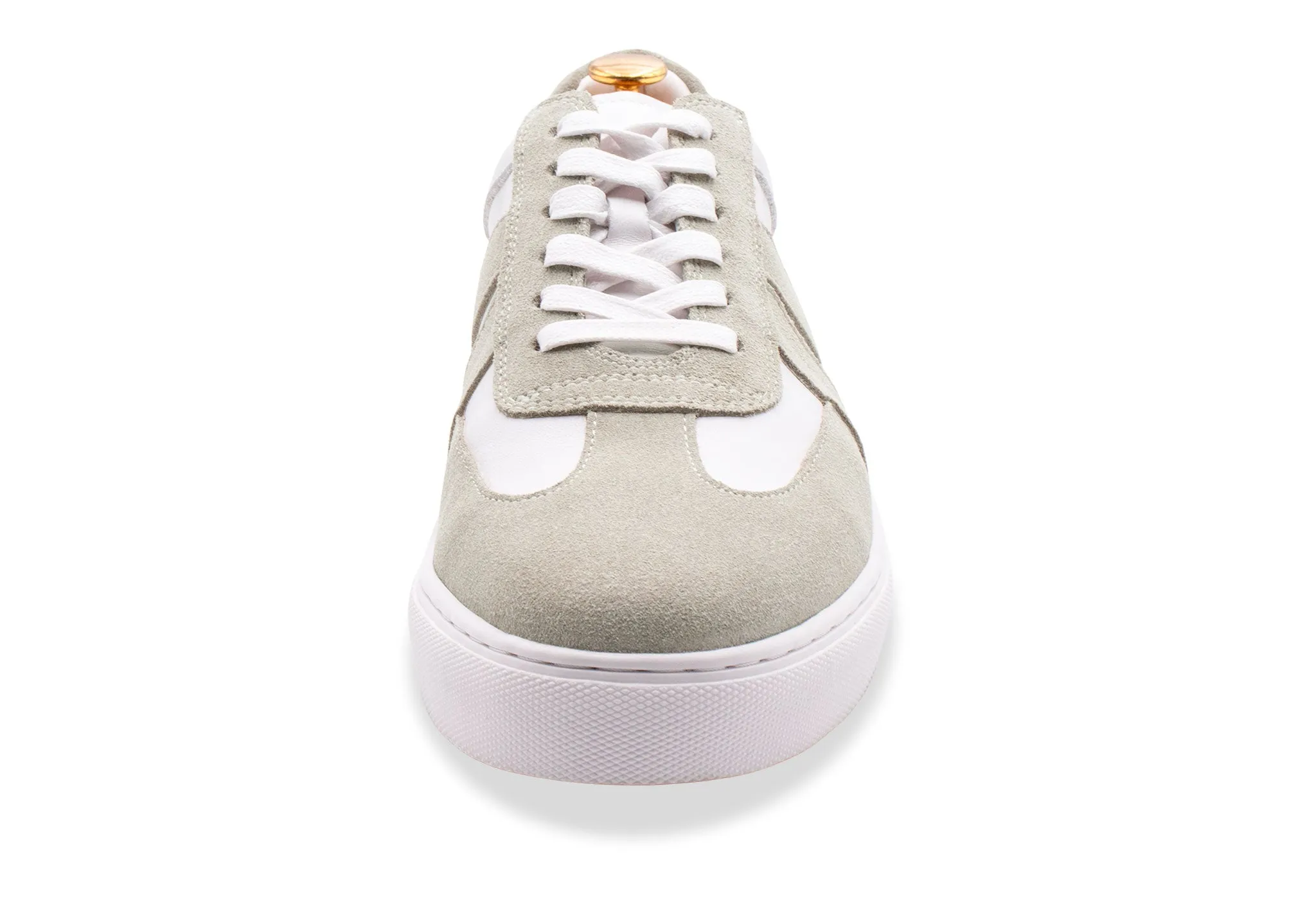 Presedencia White Sneakers Slip Resistant Modern Commuters Look Ready