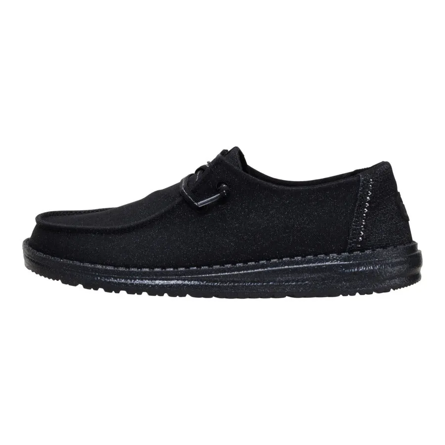 Feather Light Long Distance All Terrain Urban Walkers Wendy Stardust - Black/Black