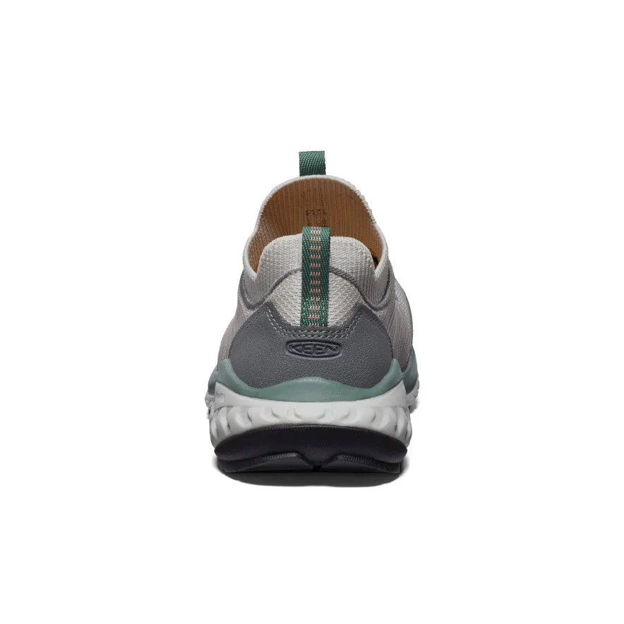 Tough Weather Light Step Women's Arvada Shift Work Sneaker (Carbon Toe)  |  Steel Grey/Granite Green