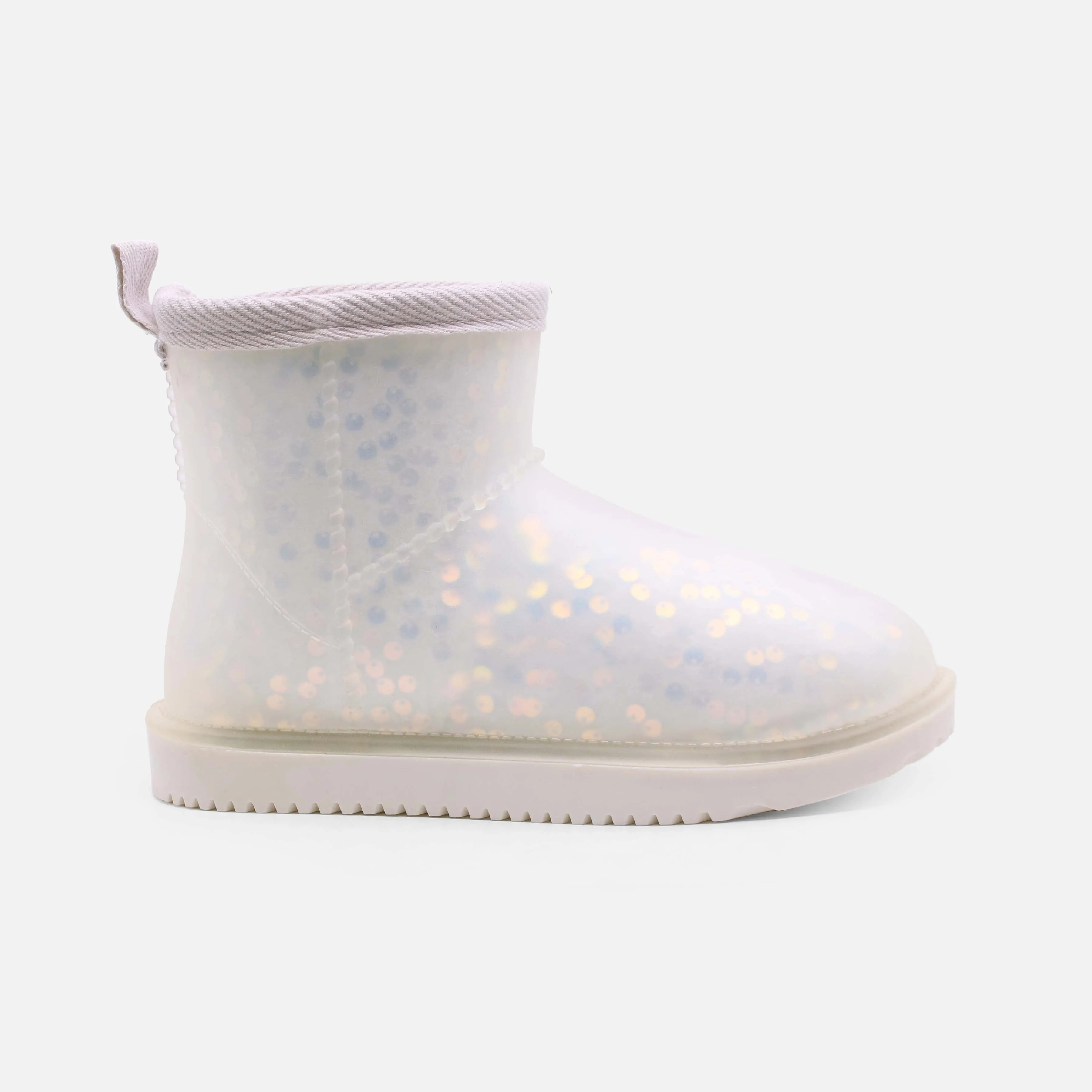 All Weather City Walking Ski Enthusiast GIRLS CASUAL SLIP-ON RAIN BOOT