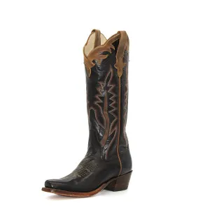 Textile Rios of Mercedes Exclusive Black Sleek Buffalo Ladies' Boot
