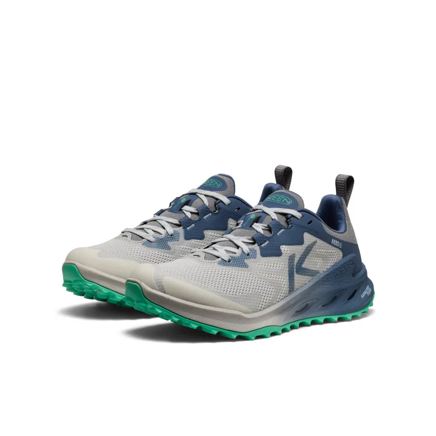 Coastal Soft Clean Finish Women's Zionic NXT Waterproof Hiking Shoe  |  Vapor/Ballad Blue