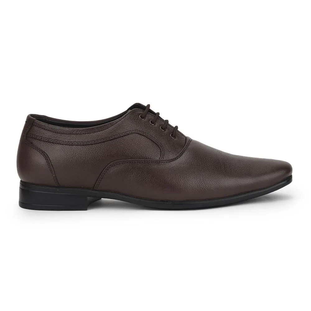 Fortune (Brown) Formal Lace Up Derby Shoes For Men Hll-1 By Liberty Wind Safe