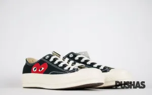 Comme des Garcons Play x Chuck Taylors Low Top - Black (New) Stable Core