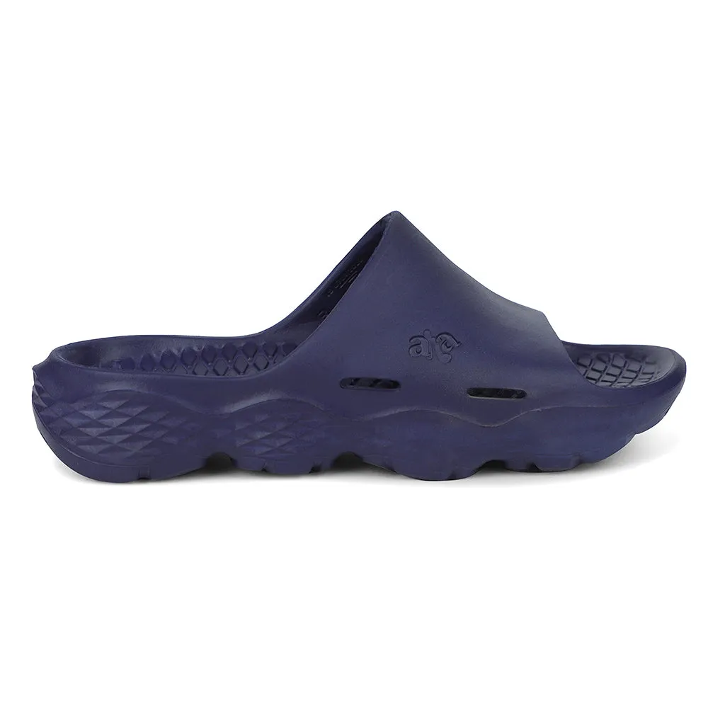 Coastal Mode A-HA Royal Blue Casual Slipper For Men SOFTWALK By Liberty