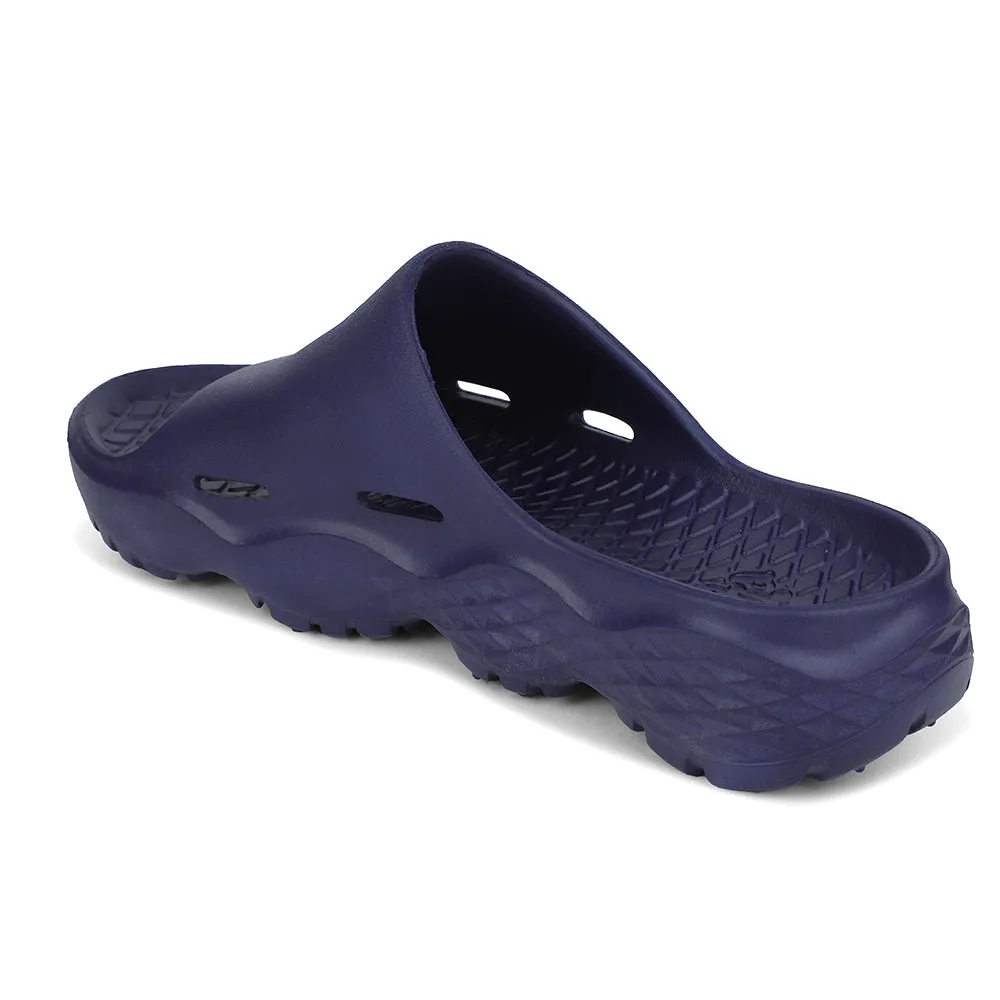 Easy Wear A-HA Royal Blue Casual Slipper For Men SOFTWALK By Liberty