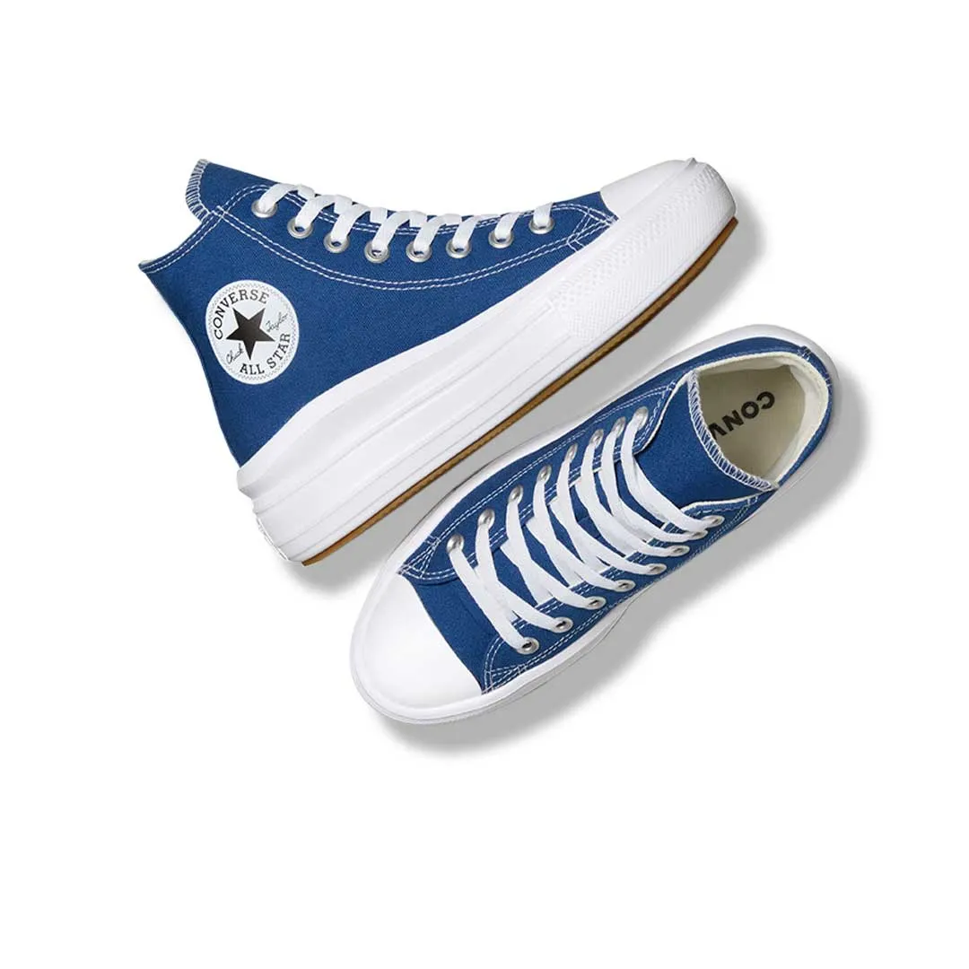 Converse - Women's Chuck Taylor All Star Move High Top Shoes (A09395C) Grace Walk Park Step
