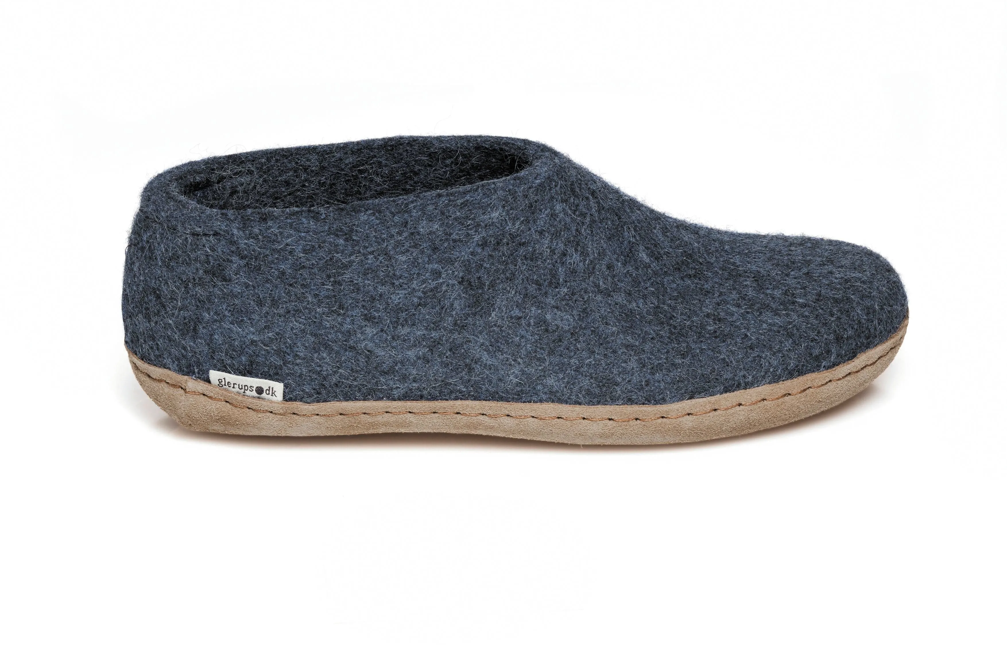 Style Base Glerups Slipper: Shoe, Denim, Leather A-10-00