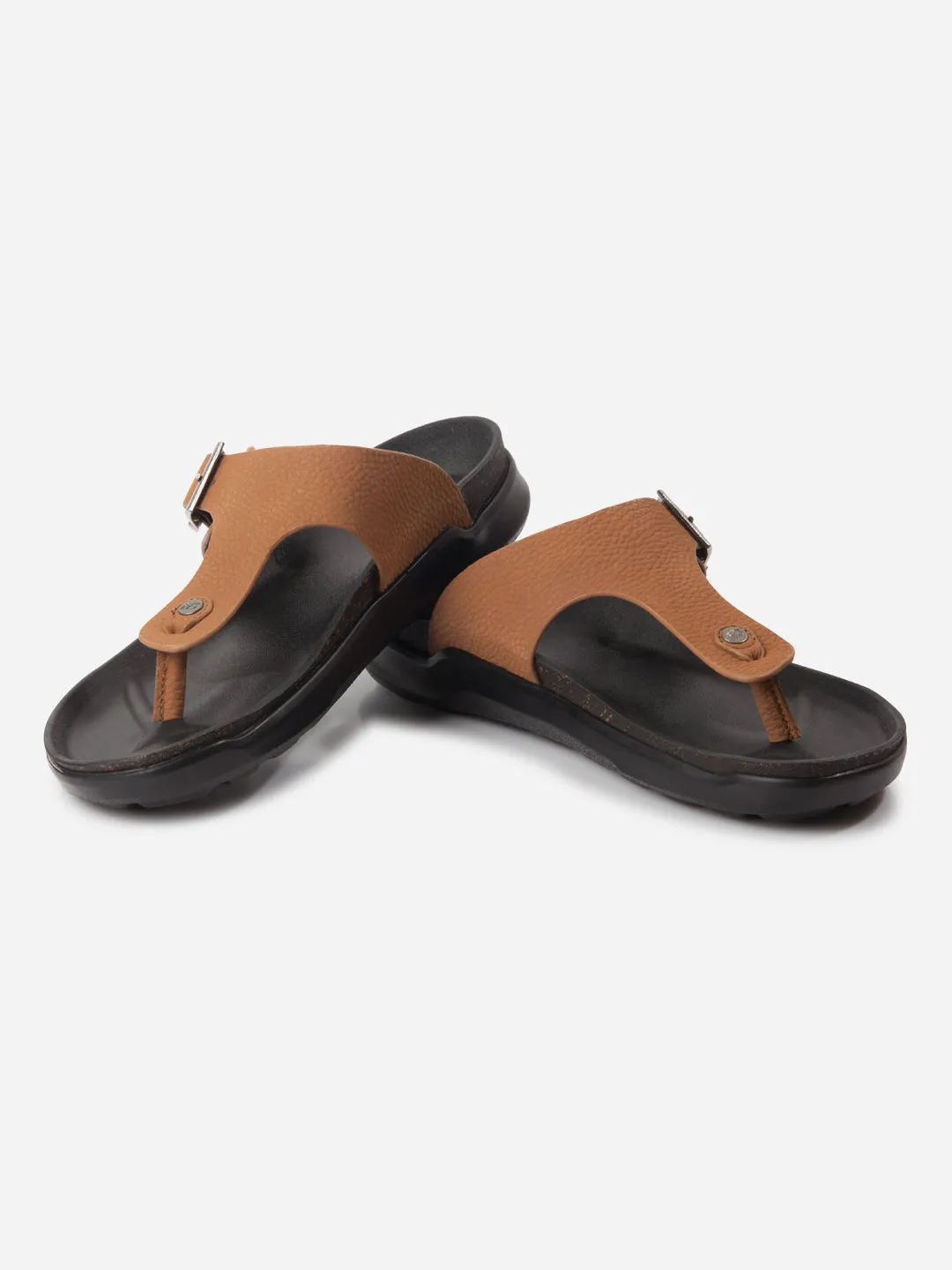 Men's Tan Thong Sandal (ID4272) Future Walk