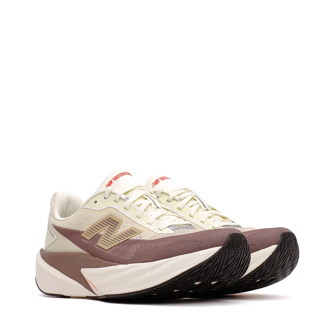 Trail Ease New Balance Men FuelCell Rebel v5 Angora Earth Shadow MFCXLY5