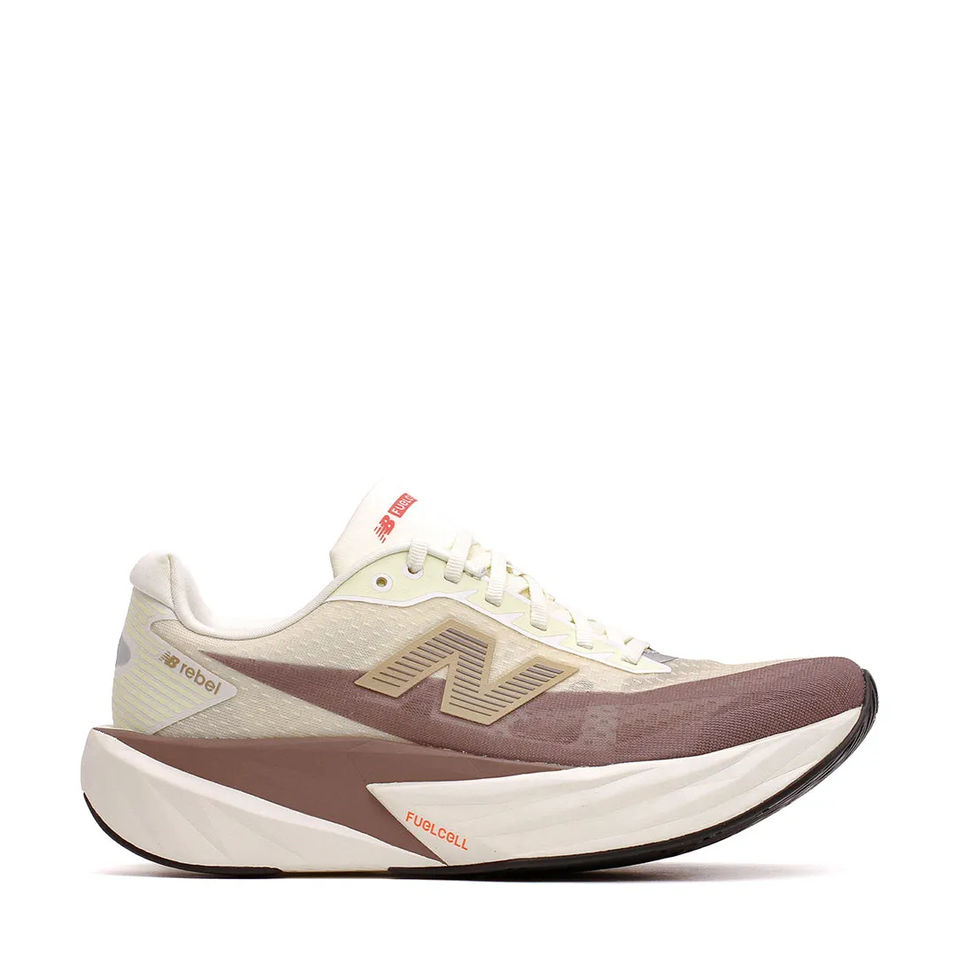 New Balance Men FuelCell Rebel v5 Angora Earth Shadow MFCXLY5 Seamless Fit Outdoor Explorers Ankle wrap