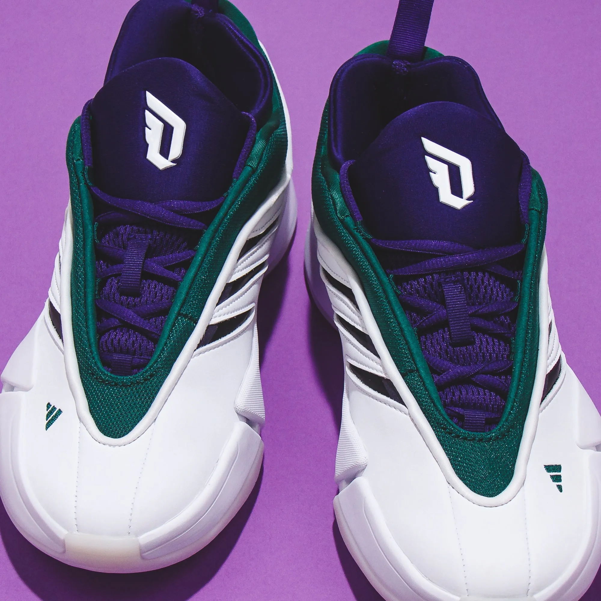 Supportive Core Weekend Warriors Stage Glow Adidas Basketball Men Dame 9 White Green IG6603