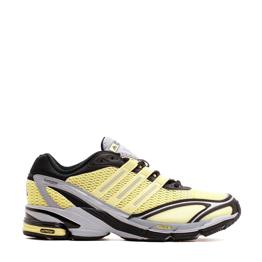 Flexible Fit Frequent Travelers Wide Path Adidas Originals Men Supernova Cushion 7 Yellow Black GW6785