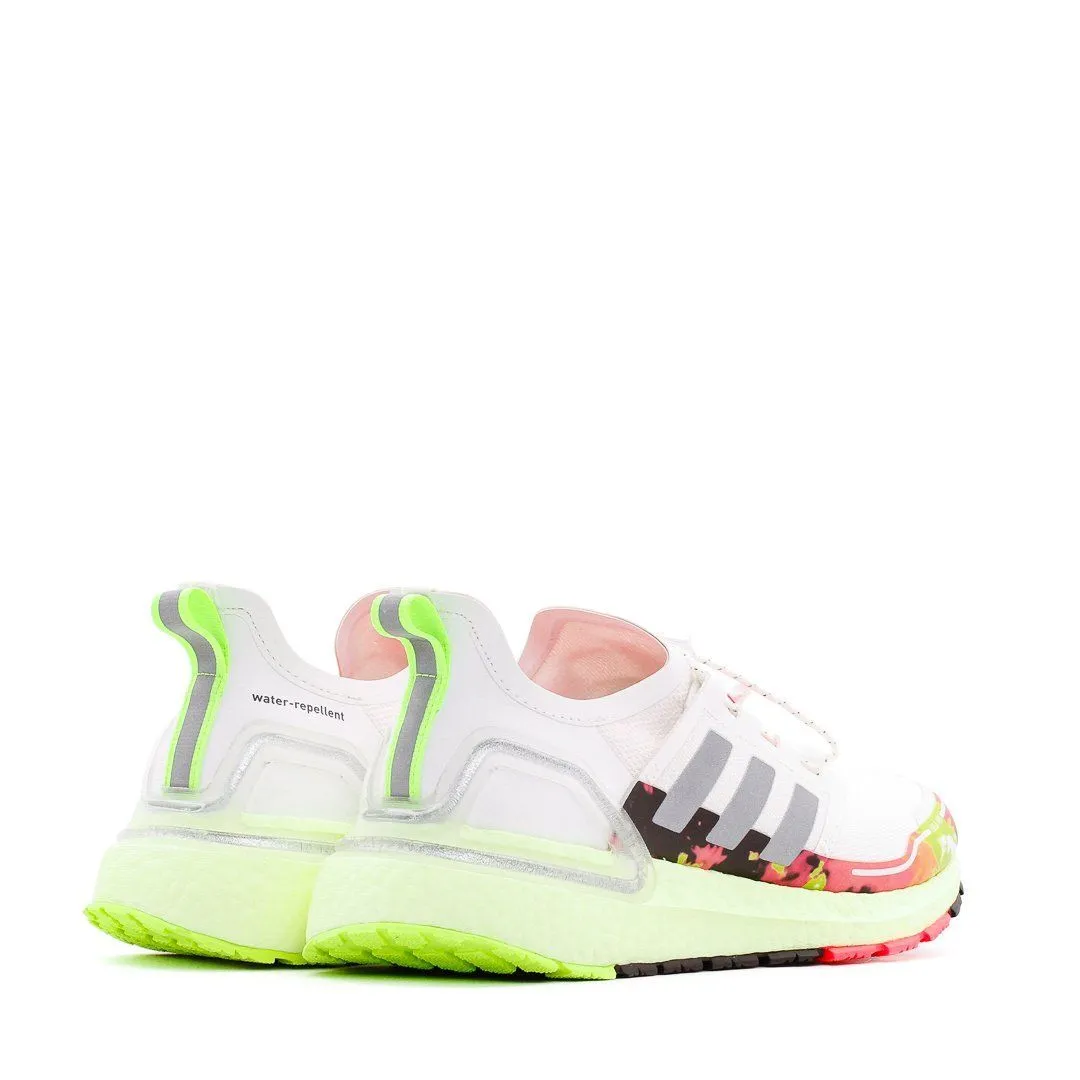 Anti Slip Adidas Running Women Ultra Boost C.RDY White Green Pink Ultraboost FV6995