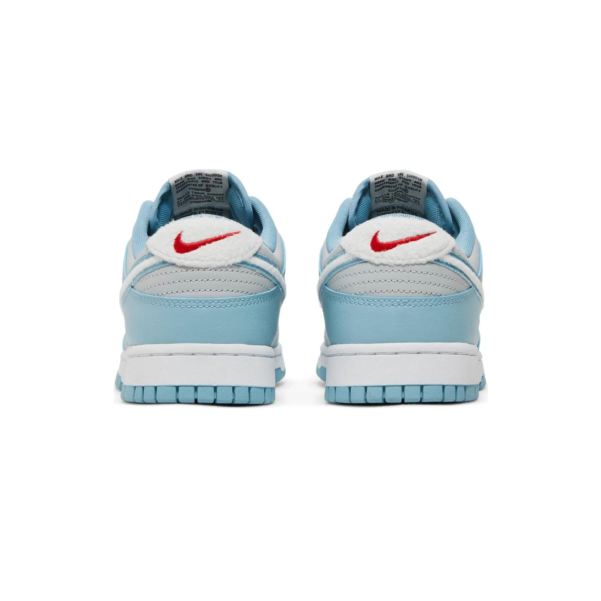 Ankle Support Arch support Dunk Low Retro 'Fleece Swoosh Worn Blue'